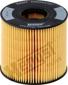 Hengst Filter E64H D96 - Oil Filter autospares.lv