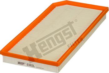 Hengst Filter E662L - Air Filter, engine autospares.lv