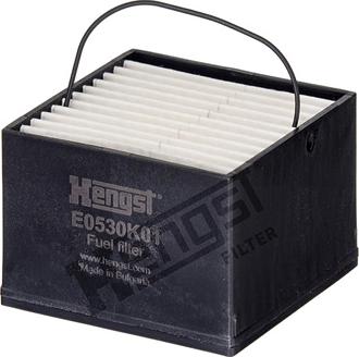 Hengst Filter E0530K01 - Fuel filter autospares.lv