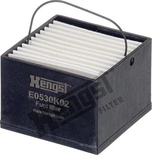 Hengst Filter E0530K02 - Fuel filter autospares.lv