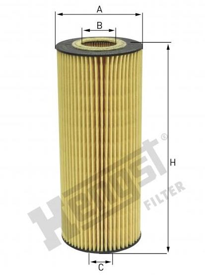 Hengst Filter E197H D28 - Oil Filter autospares.lv