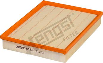 Hengst Filter E153L - Air Filter, engine autospares.lv