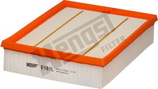 Hengst Filter E161L - Air Filter, engine autospares.lv