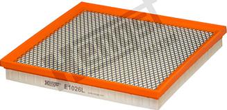 Hengst Filter E1026L - Air Filter, engine autospares.lv