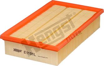 Hengst Filter E1191L - Air Filter, engine autospares.lv