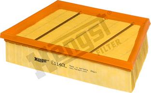 Hengst Filter E1140L - Air Filter, engine autospares.lv