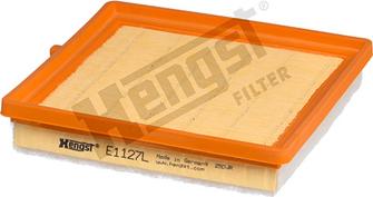 Hengst Filter E1127L - Air Filter, engine autospares.lv