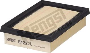 Hengst Filter E1222L - Air Filter, engine autospares.lv
