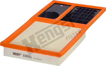 Hengst Filter E892L - Air Filter, engine autospares.lv