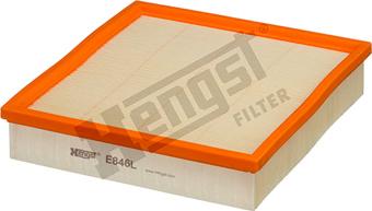 Hengst Filter E846L - Air Filter, engine autospares.lv