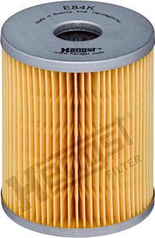 Hengst Filter E84K D661 - Fuel filter autospares.lv