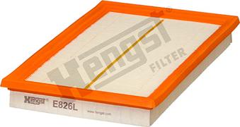 Hengst Filter E826L - Air Filter, engine autospares.lv