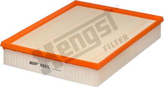 Hengst Filter E821L - Air Filter, engine autospares.lv