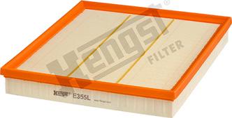 Hengst Filter E355L - Air Filter, engine autospares.lv