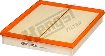 Hengst Filter E352L - Air Filter, engine autospares.lv