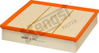 Hengst Filter E381L - Air Filter, engine autospares.lv