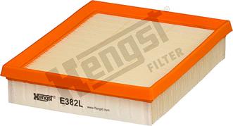 Hengst Filter E382L - Air Filter, engine autospares.lv