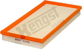 Hengst Filter E336L - Air Filter, engine autospares.lv