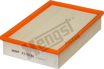 Hengst Filter E216L02 - Air Filter, engine autospares.lv