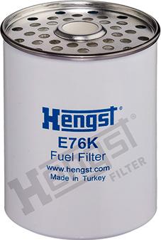 Hengst Filter E76K D42 - Fuel filter autospares.lv