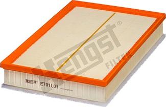 Hengst Filter E701L01 - Air Filter, engine autospares.lv