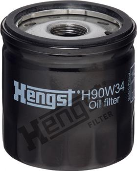 Hengst Filter H90W34 - Oil Filter autospares.lv