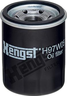 Hengst Filter H97W05 - Oil Filter autospares.lv