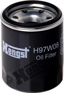 Hengst Filter H97W08 - Oil Filter autospares.lv