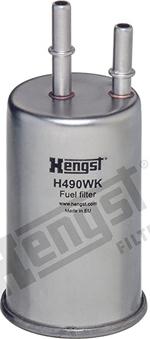 Hengst Filter H490WK - Fuel filter autospares.lv