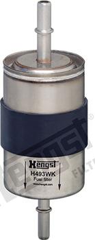 Hengst Filter H493WK - Fuel filter autospares.lv