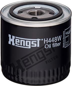Hengst Filter H448W - Oil Filter autospares.lv