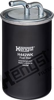 Hengst Filter H442WK - Fuel filter autospares.lv