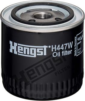 Hengst Filter H447W - Oil Filter autospares.lv