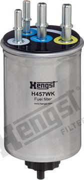 Hengst Filter H457WK - Fuel filter autospares.lv