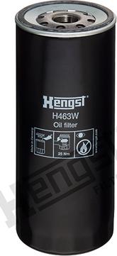 Hengst Filter H463W - Oil Filter autospares.lv