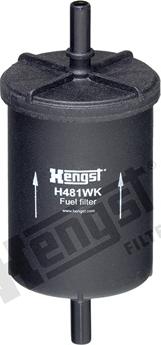Hengst Filter H481WK - Fuel filter autospares.lv