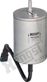 Hengst Filter H430WK - Fuel filter autospares.lv