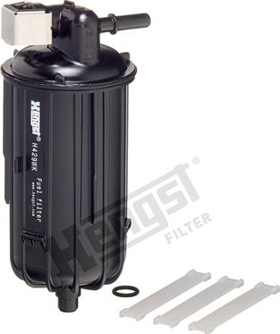 Hengst Filter H429WK D397 - Fuel filter autospares.lv