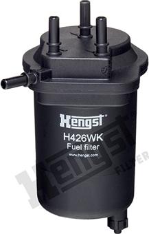 Hengst Filter H426WK - Fuel filter autospares.lv