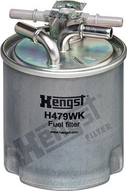 Hengst Filter H479WK - Fuel filter autospares.lv