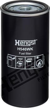 Hengst Filter H546WK - Oil Filter autospares.lv