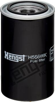 Hengst Filter H566WK D556 - Fuel filter autospares.lv