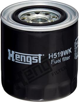 Hengst Filter H519WK - Fuel filter autospares.lv