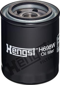 Hengst Filter H698W - Oil Filter autospares.lv