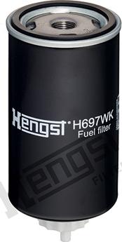 Hengst Filter H697WK - Fuel filter autospares.lv