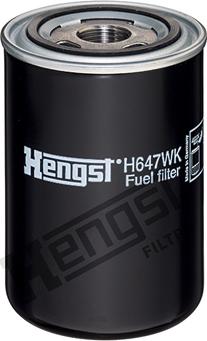 Hengst Filter H647WK - Fuel filter autospares.lv