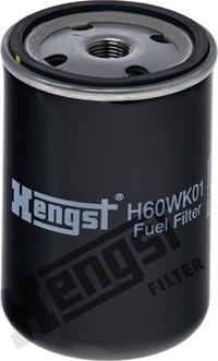 Hengst Filter H60WK01 - Fuel filter autospares.lv