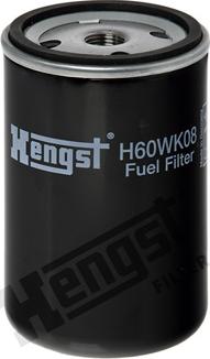 Hengst Filter H60WK08 - Fuel filter autospares.lv