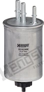 Hengst Filter H192WK - Fuel filter autospares.lv