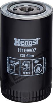 Hengst Filter H19W07 - Oil Filter autospares.lv